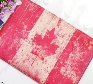 Wycieraczka wejściowa z flagami narodowymi USA / UK / Australii / Kanady