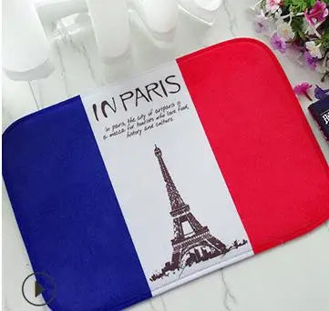 Wycieraczka wejściowa z flagami narodowymi USA / UK / Australii / Kanady