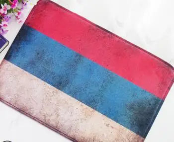 Wycieraczka wejściowa z flagami narodowymi USA / UK / Australii / Kanady