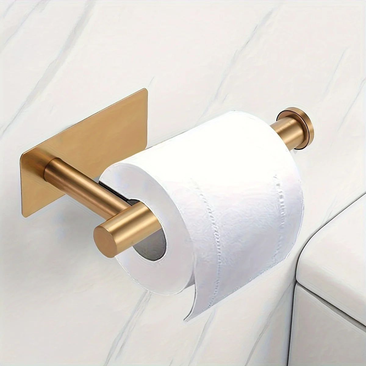 Wytrzymały uchwyt na papier toaletowy ze stali nierdzewnej