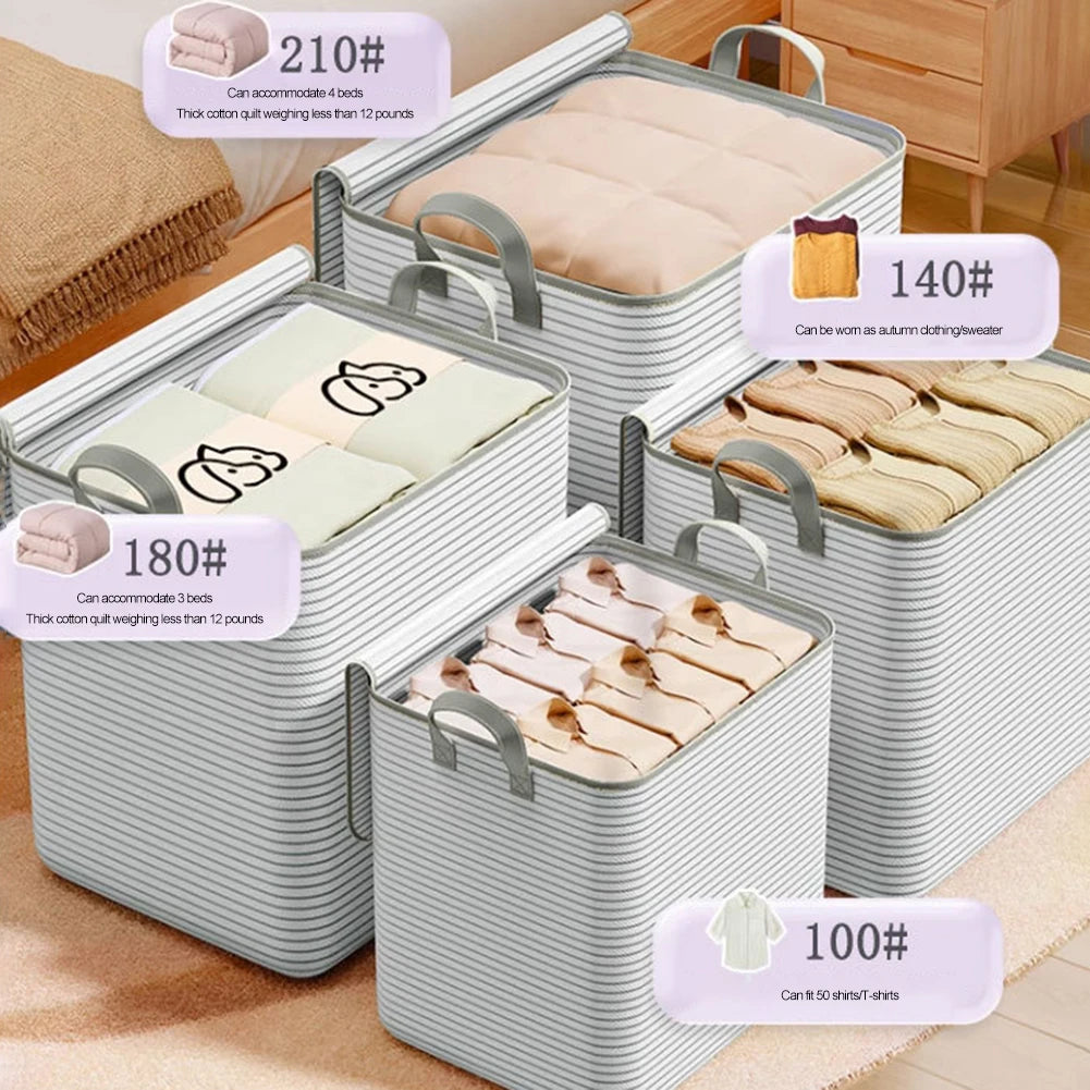 Oddychający pojemnik na ubrania i kołdry