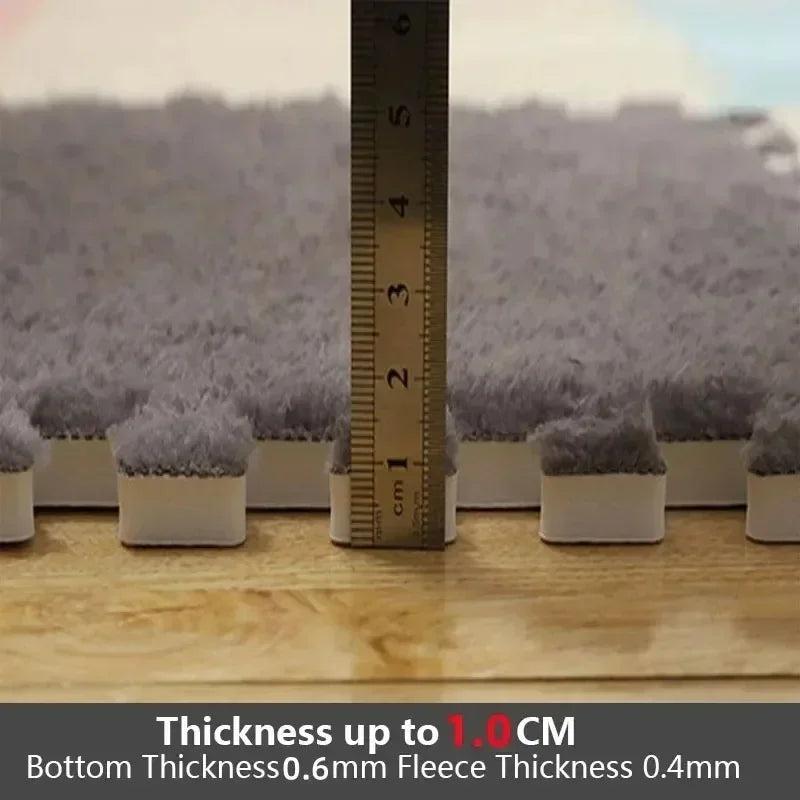 Miękka pluszowa mata piankowa 30×30 cm